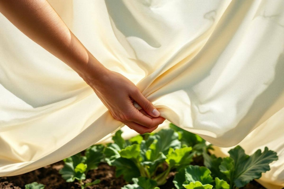 offrez de l'ombre à votre potager sans dépenser un centime