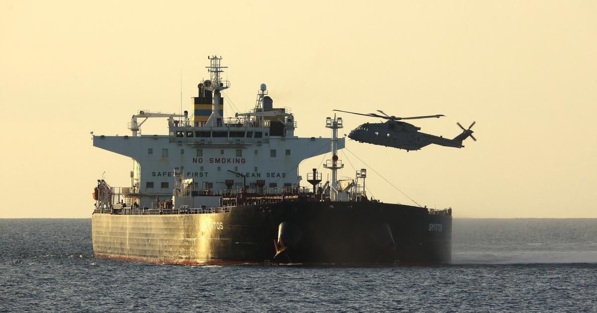La marine britannique saisit un pétrolier russe dans la Manche