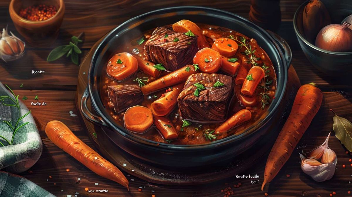 Savourez le bœuf aux carottes : une recette réconfortante à réaliser