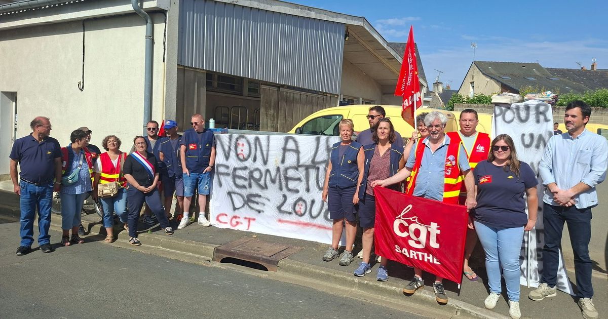 Les employés de La Poste en grève pour défendre leur centre de distribution