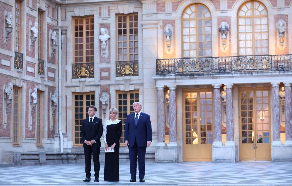 Le dîner controversé de Macron avec Trump à Versailles