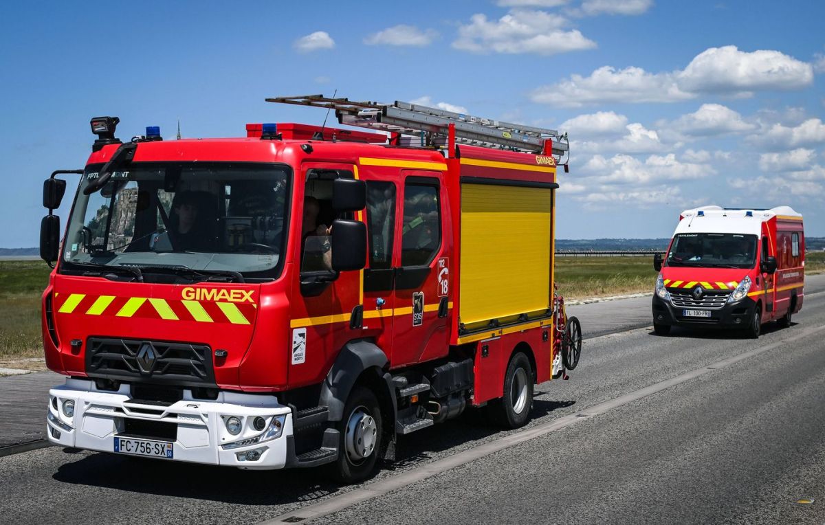 incendie dans le cher : 25 hectares brûlés et évacuations en pleine canicule