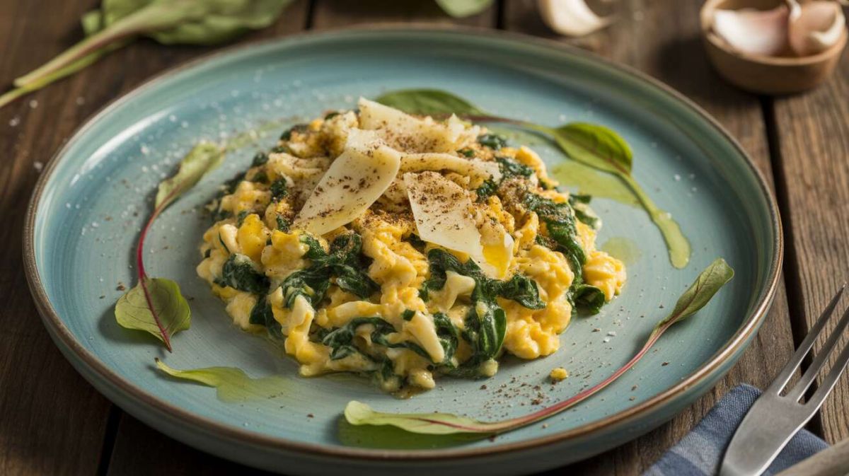 Œufs brouillés corses aux blettes : une recette gourmande et saine