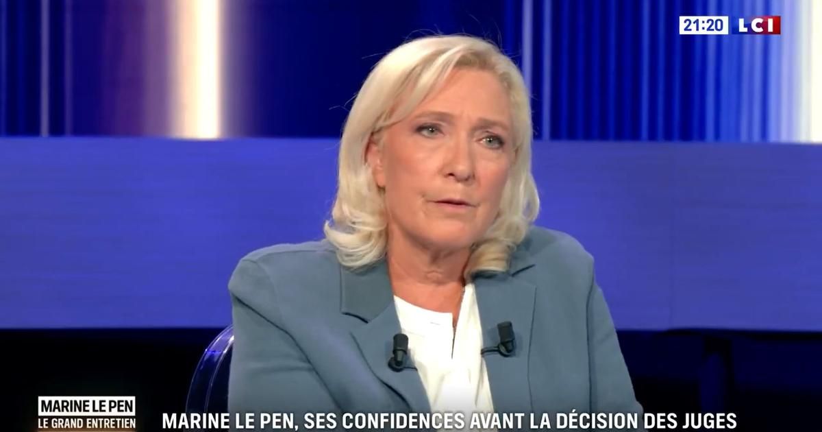 Marine Le Pen dément son rôle de tutrice auprès de Jordan Bardella en cas de victoire
