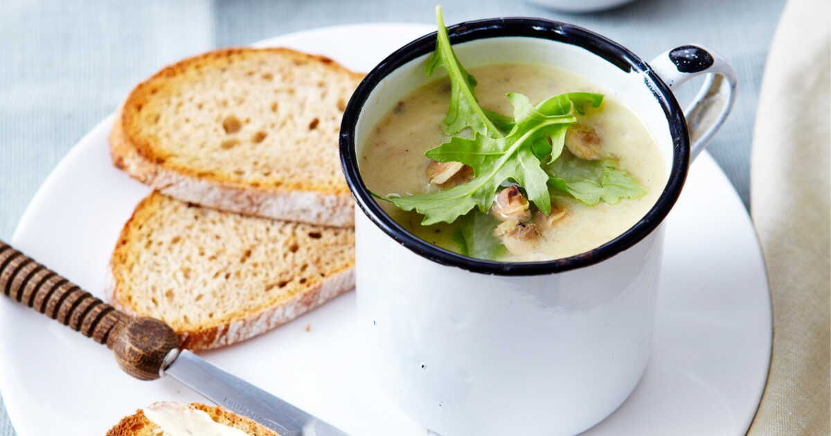 Un velouté de champignons aux noisettes qui fait frémir vos papilles