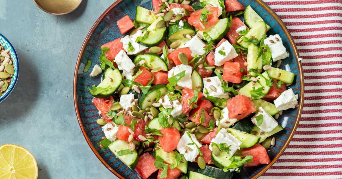 Des salades sucrées-salées pour illuminer vos étés