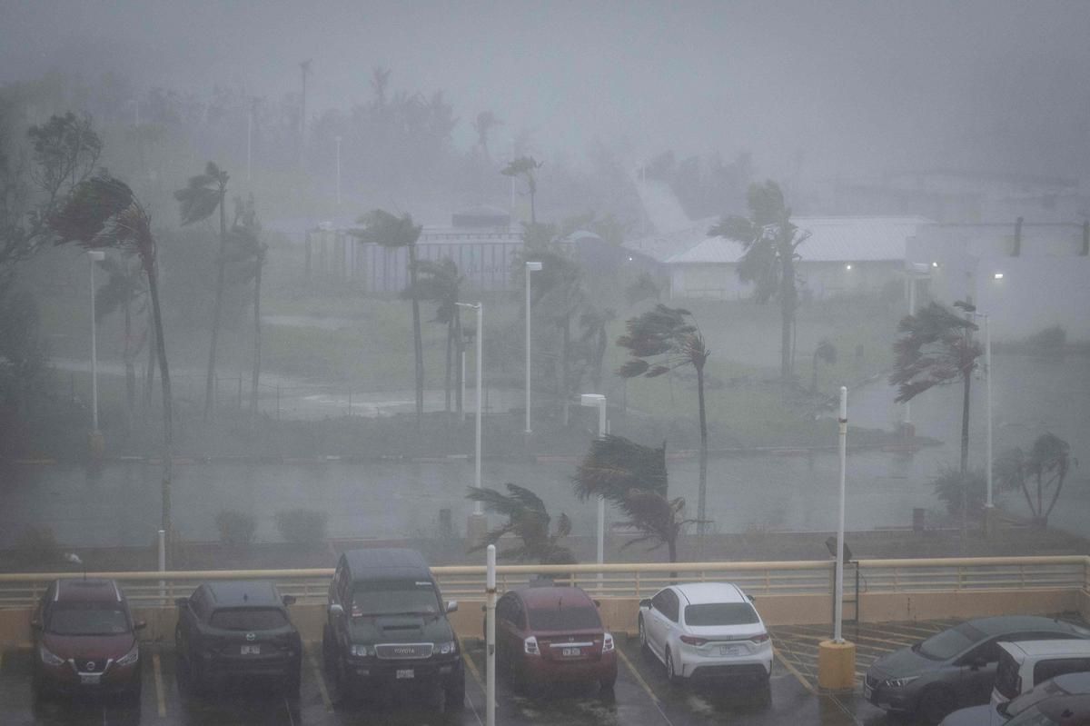 Les ravages du super-typhon Bavi sur l'île de Rota : une catastrophe climatique dévastatrice