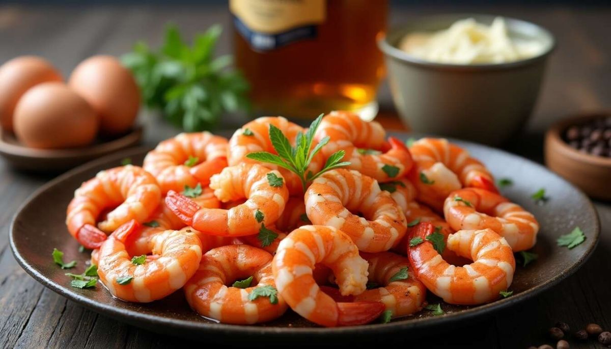 Gambas flambées au whisky : une expérience culinaire inoubliable