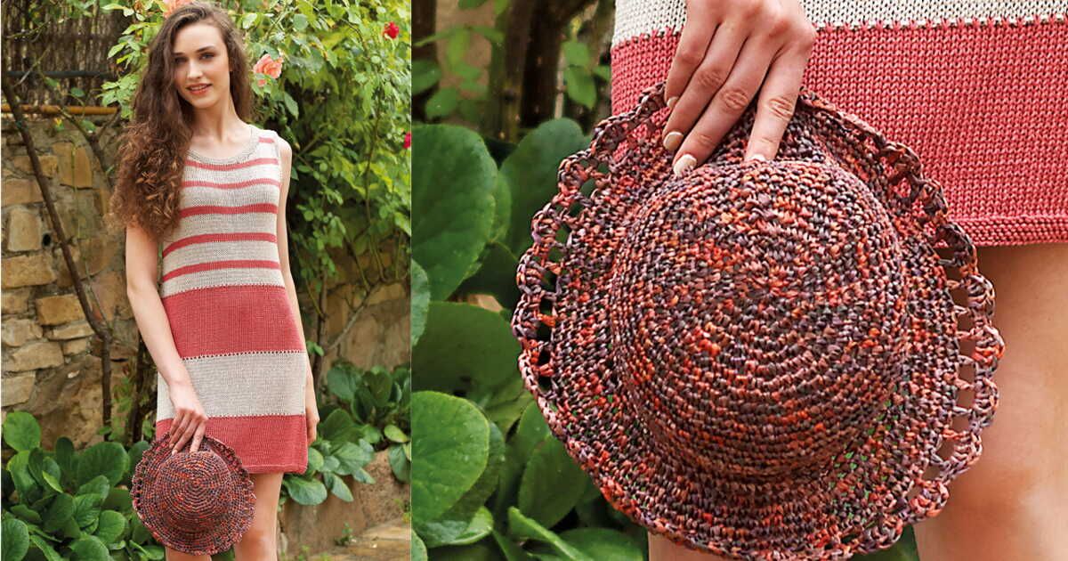 Le chapeau au crochet en raphia : un incontournable