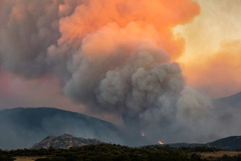 Des renforts aériens pour lutter contre l'incendie des Pyrénées-Orientales