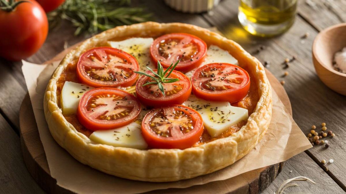 découvrez la tarte à la tomate et au fromage, un délice à partager