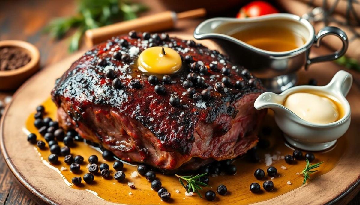 Rôti de cerf au poivre : une recette à faire saliver