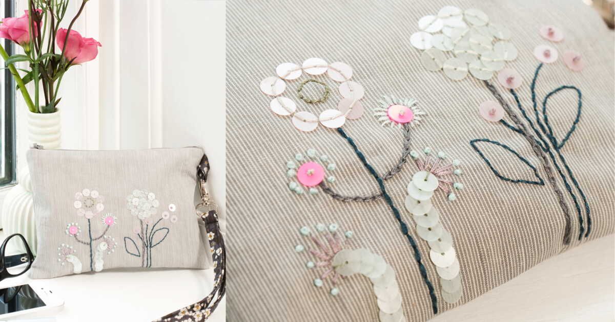 La mode resplendissante des pochettes à sequins
